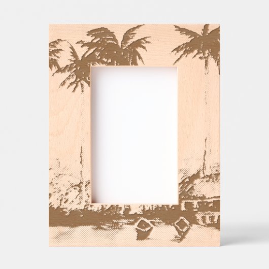 Beach Gegraveerde Lijstjes (Voorkant)