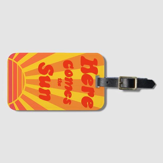 Beach Getaway Bagagelabel (Voorkant (horizontaal))