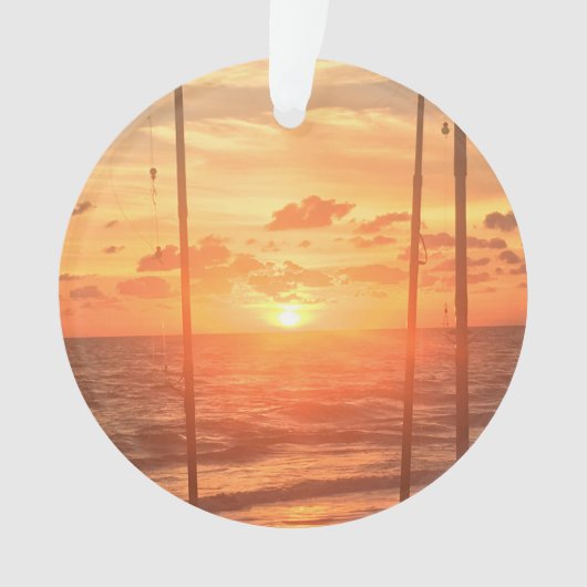 Beach Gevist Ornament (voorkant)