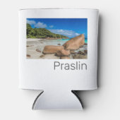 Beach Gift Praslin Seychellen Island Anse Lazio Blikjeskoeler (Voorkant)