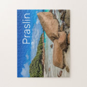 Beach Gift Praslin Seychellen Island Anse Lazio Legpuzzel (Verticaal)