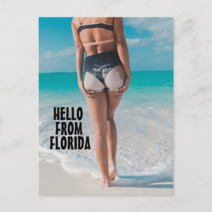 BEACH GIRL BIKINI FLORIDA BRIEFKAARTEN