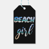 Beach Girl Cadeaulabel (Voorkant)