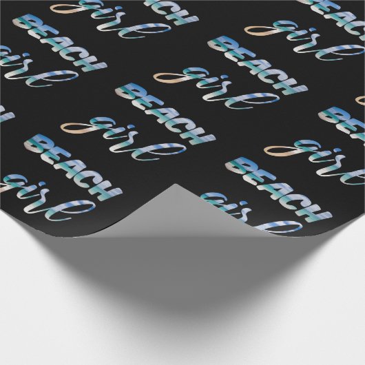 Beach Girl Cadeaupapier (Hoek)