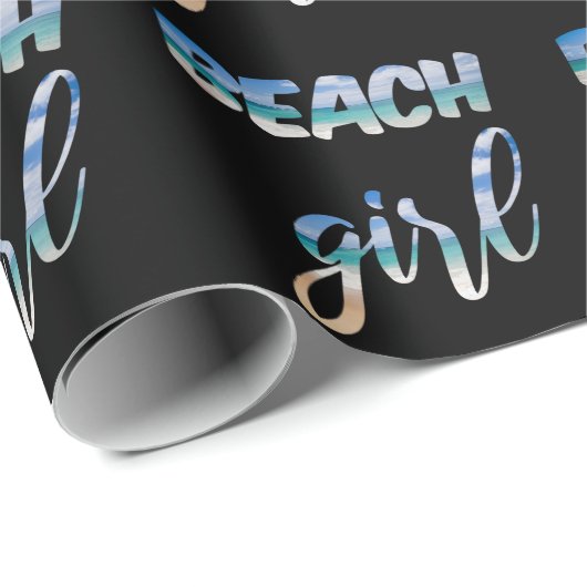 Beach Girl Cadeaupapier (Rol Hoek)