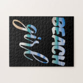 Beach Girl Legpuzzel (Horizontaal)