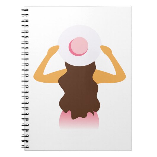Beach Girl Notitieboek (Voorkant)