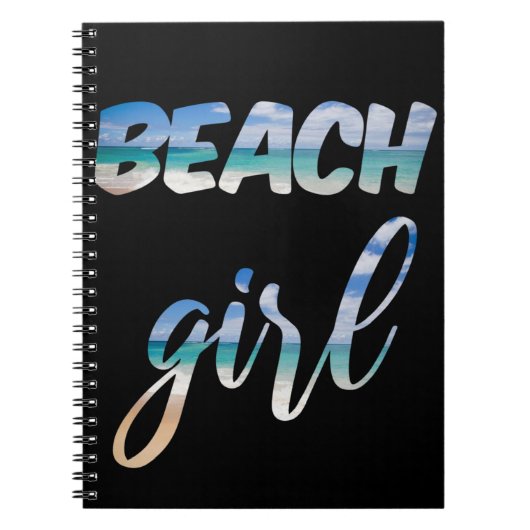 Beach Girl Notitieboek (Voorkant)