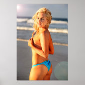 Beach Girl Poster (Voorkant)