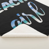 Beach Girl Sherpa Deken (3/4)