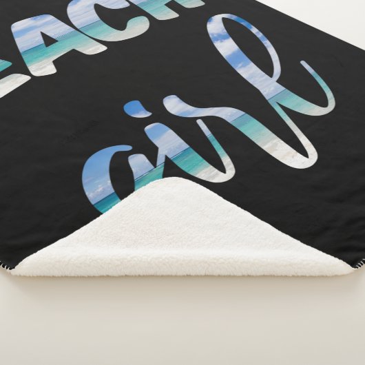 Beach Girl Sherpa Deken (3/4)