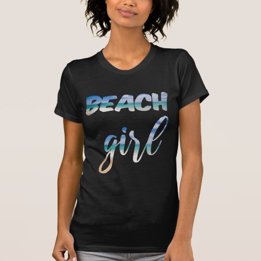 Beach Girl T-shirt (Voorkant)
