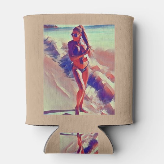 Beach Girl Thunder_Cove Blikjeskoeler (Achterkant)