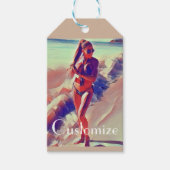 Beach Girl Thunder_Cove Cadeaulabel (Voorkant)