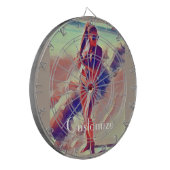 Beach Girl Thunder_Cove Dartbord (Voorkant Links)