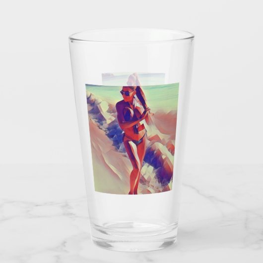 Beach Girl Thunder_Cove Glas (Achterkant)