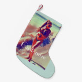 Beach Girl Thunder_Cove Kleine Kerstsok (Voorkant (Hangend))