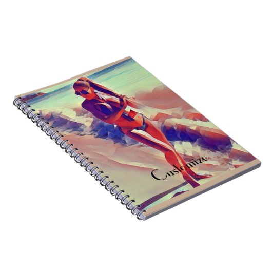 Beach Girl Thunder_Cove Notitieboek (Rechterzijde)