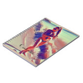 Beach Girl Thunder_Cove Notitieboek (Linkerzijde)