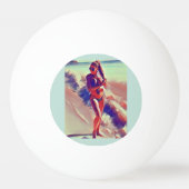 Beach Girl Thunder_Cove Pingpongbal (Achterkant)