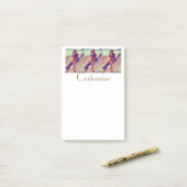 Beach Girl Thunder_Cove Post-it® Notes (Op bureau)