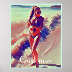 Beach Girl Thunder_Cove Poster