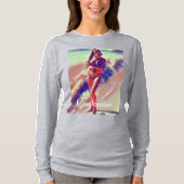 Beach Girl Thunder_Cove T-shirt (Voorkant)
