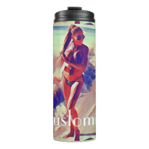 Beach Girl Thunder_Cove Thermosbeker
