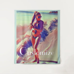 Beach Girl Thunder_Cove Wandkleed