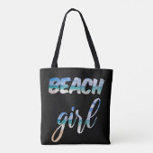 Beach Girl Tote Bag (Achterkant)