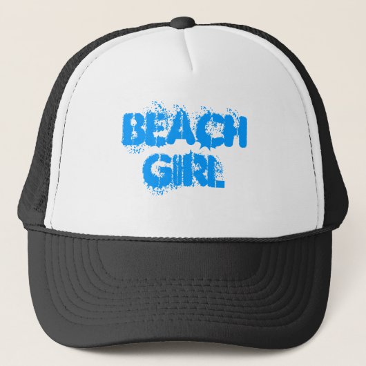 BEACH GIRL TRUCKER PET (Voorkant)