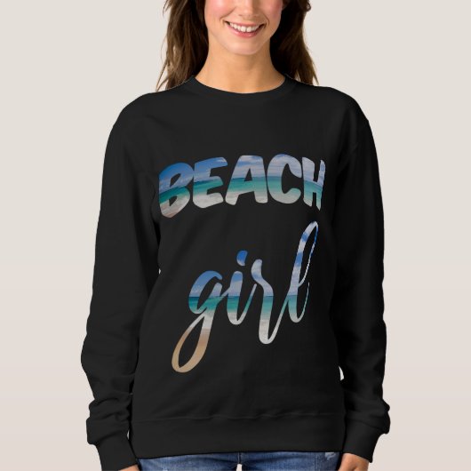 Beach Girl Trui (Voorkant)