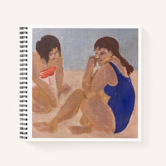 Beach Girls Ledger Notitieboek (Voorkant)