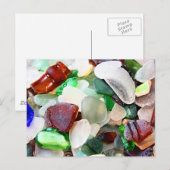 Beach Glass Briefkaarten (Voorkant / Achterkant)