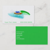 Beach Glass Lake Michigan, kleurrijke scherven Visitekaartje (Voorkant / Achterkant)