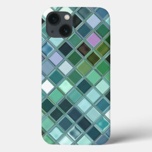 Beach Glass Mosaic Tile Art iPhone 13 Hoesje