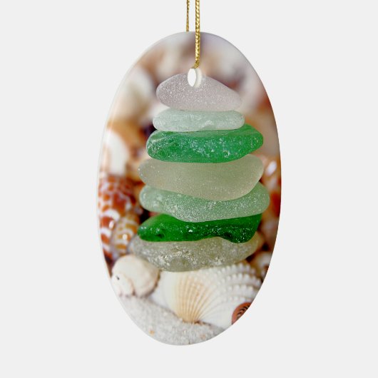 Beach Glass Ornament (Rechts)