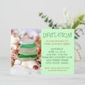 Beach Glass & Seashells-uitvindingen Kaart (Staand voorkant)