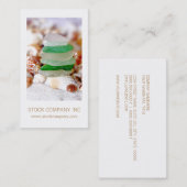 Beach Glass & Seashells Visitekaartje (Voorkant / Achterkant)