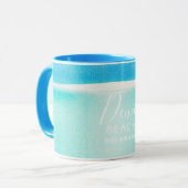 Beach Glitter Sparking Sand Ocean Dewey Beach Mok (Voorkant links)