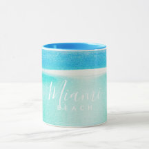 Beach Glitter Sparking Sand Ocean Miami