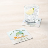 Beach Gnome St Patrick's Day Paper Onderzetter (Insitu)