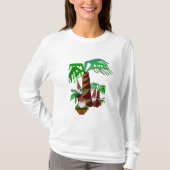 Beach Gnomen Dames T-shirt met lange mouwen (Voorkant)