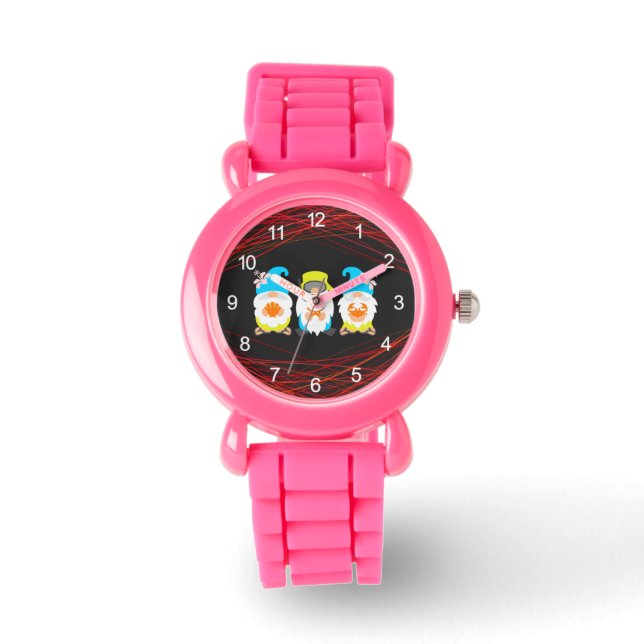 Beach Gnomes-52521 Horloge (Voorkant)