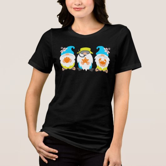 Beach Gnomes-52521 Tri-Blend Shirt (Voorkant)