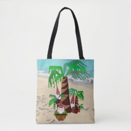Beach Gnomes Canvas tas