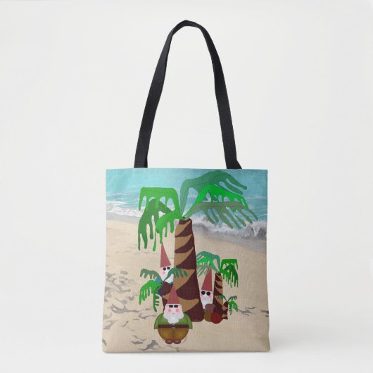 Beach Gnomes Canvas tas (Voorkant)