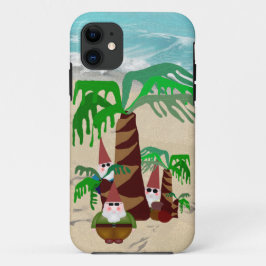 Beach Gnomes iPhone 11 Hoesje
