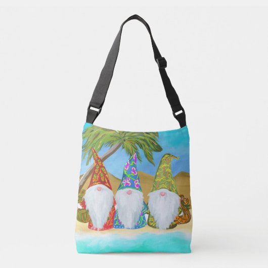 BEACH GNOMES CROSSBODY TAS (Voorkant)