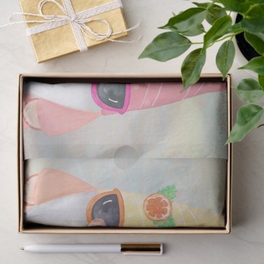 Beach Gnomes Decoupage Tissuepapier (Geschenk)